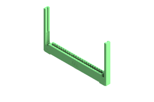 337-023-542-168 - EDAC Card Edge Connector